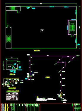 某有限公司3噸燃氣鍋爐供氣施工圖（說明、材料表、平面、系統(tǒng)圖）CAD文件